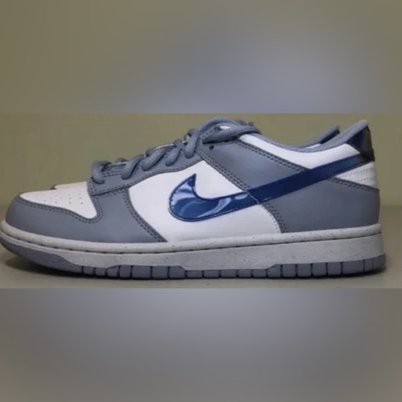 NEW Nike Dunk Low Next Nature Blue Whisper 4 Youth / 5.5 Women - Picture 2 of 6